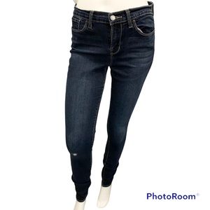 Lucky Brand Brooklyn Skinny Distressed Denim Jeans - Size 8 / 29